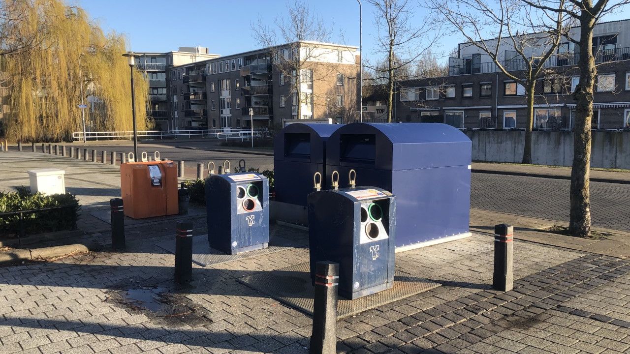 Afvalcontainers in Den Bosch worden kleurrijke kunstwerken