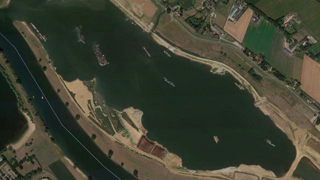 ‘Ernstige rekenfout Rijkswaterstaat bij storting Over de Maas’