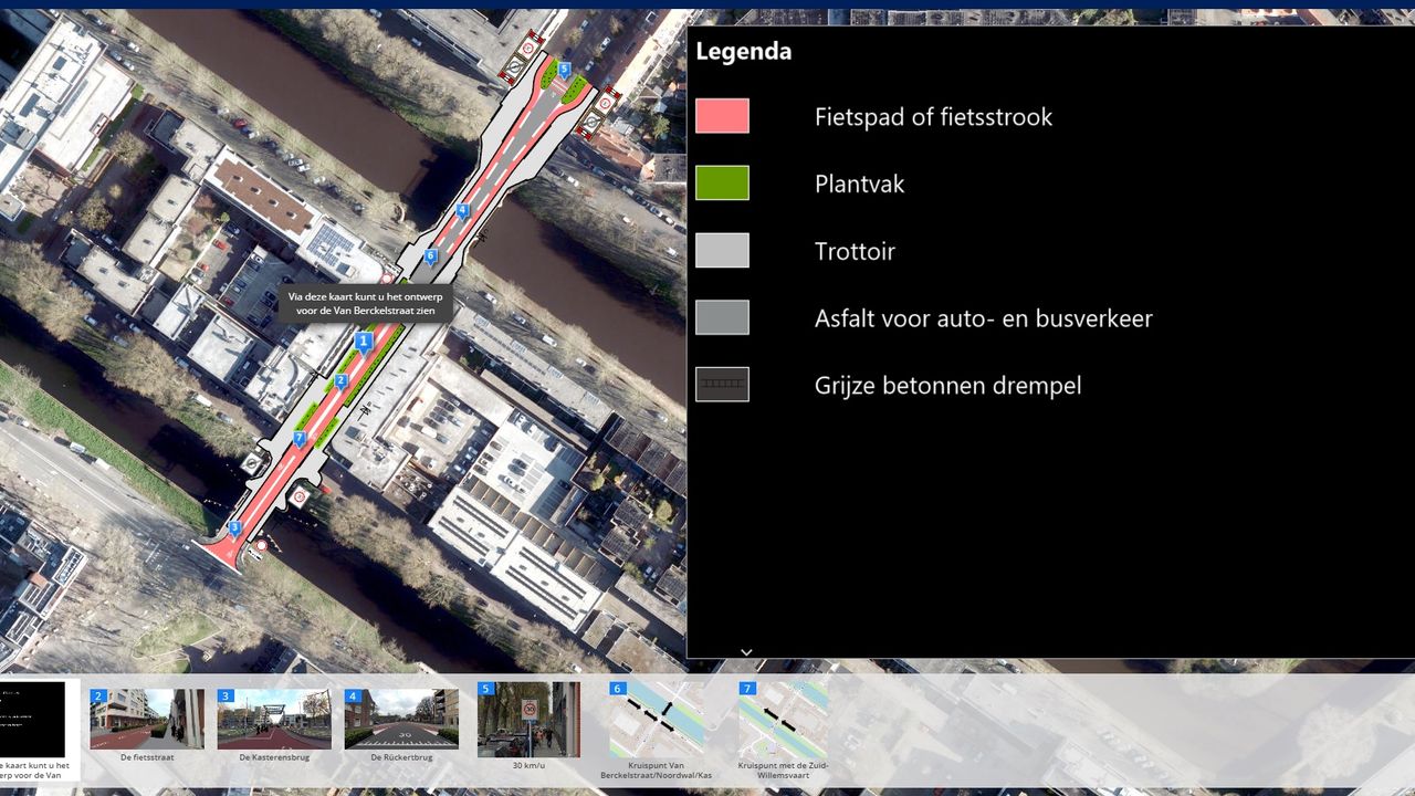 Ontwerp Van Berckelstraat Den Bosch als interactieve kaart gepresenteerd
