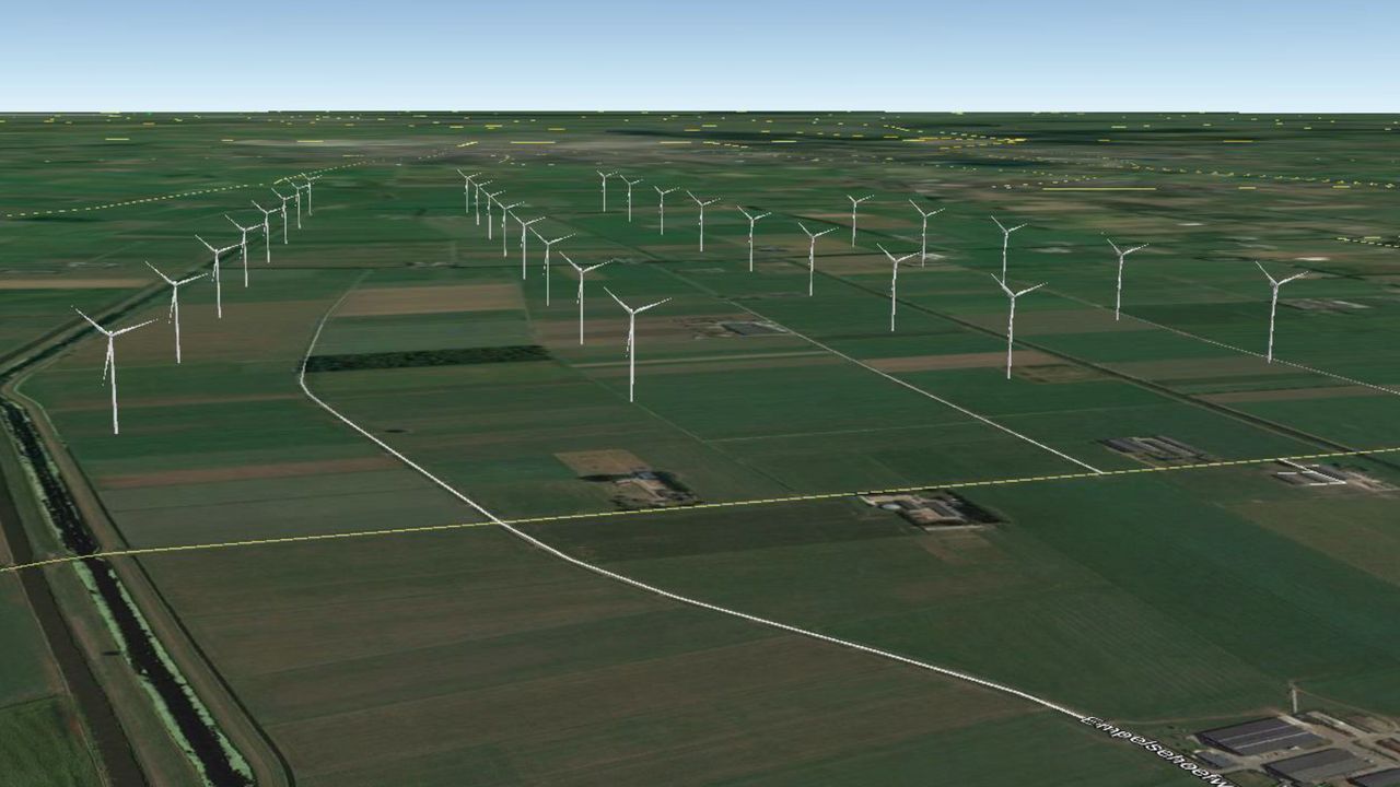 Besluitvorming over windmolens in Rosmalense polder niet uitgesteld