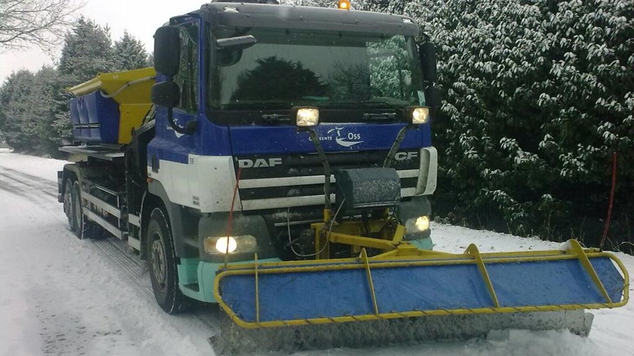 Sneeuw op komst: ‘twintig ton strooizout op de weg in gemeente Oss’
